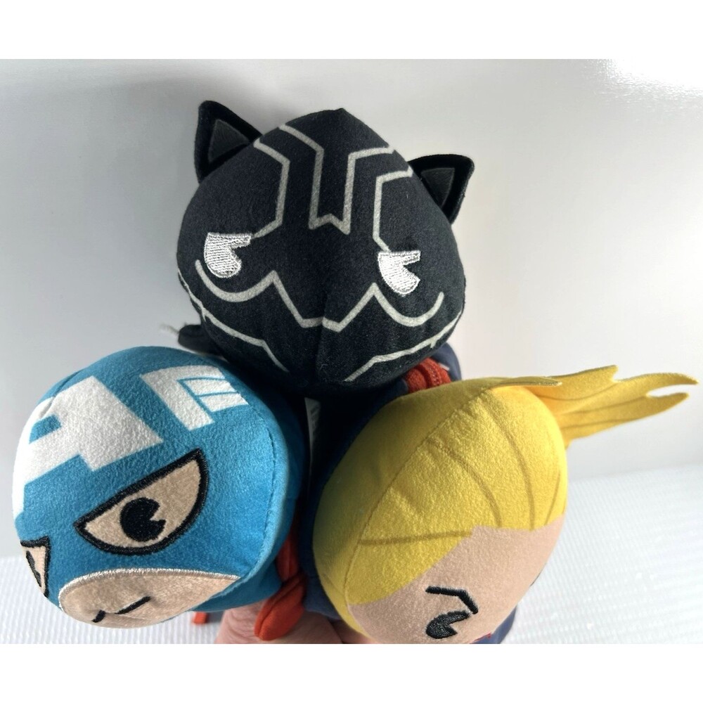 3 Yoobi x Marvel Captain Marvel 10” Pencil Pouch Case Bag! Fun School Supplies